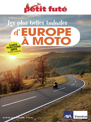 cover image of Guide Europe à Moto 2025/2026 Petit Futé